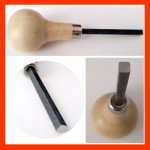 3-Piece Stone Setting Tool Kit with Wood Handles