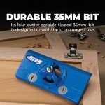 Kreg Hinge Jig for Precise Cabinet Installations