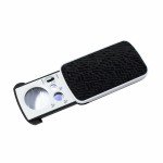 LED UV Light Jewelry Magnifier Loupe 30x-90x