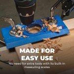 Kreg Hinge Jig for Precise Cabinet Installations