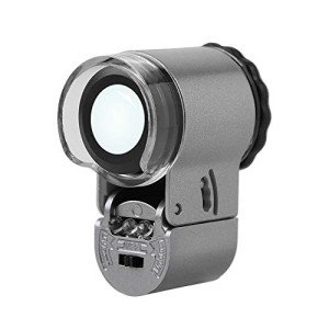 50X Mini Jewelry Loupe with UV LED Light