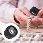 30X Portable Magnifying Glass for Jewels & Coins