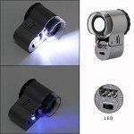 50X Mini Jewelry Loupe with UV LED Light