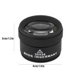 30X Portable Magnifying Glass for Jewels & Coins