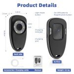 WhiteRhino Handheld Digital Microscope with Adjustable Magnification