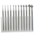12-Piece Cone & Cylinder Stone Setting Burs