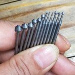 12-Piece Cone & Cylinder Stone Setting Burs
