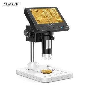 Elikliv 1000X Digital Jewelry Magnifier with LCD