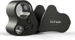 EnTeck 30X/60X Dual Lens Jewelry Loupe Magnifier