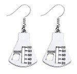 Microscope Earrings for Science Lovers - 3 Pairs