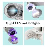 60X Clip-On Loupe with LED/UV for Smartphones