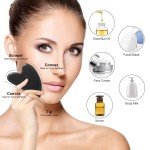 Natural Stone Gua Sha Facial Massage Tool Set