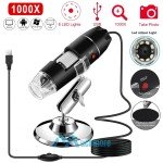 WiFi USB Microscope Camera with 8 LED Lights