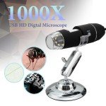 WiFi USB Microscope Camera with 8 LED Lights