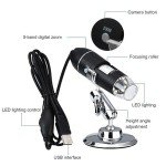 WiFi USB Microscope Camera with 8 LED Lights