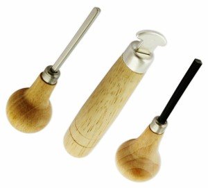3-Piece Stone Setting Tool Set for Jewelry