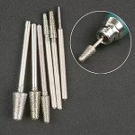 10 Pcs Diamond Ball Nosed Cone Burrs