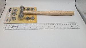 Euro Tool Multi-Texture Hammer for Jewelry Making