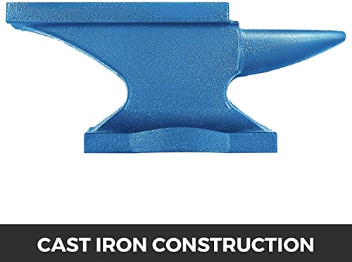 VEVOR Single Horn 24 lb Cast Iron Anvil