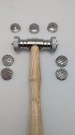 Euro Tool Multi-Texture Hammer for Jewelry Making