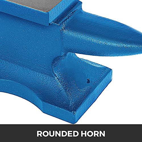 VEVOR Single Horn 24 lb Cast Iron Anvil