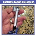 50X Pocket Microscope with Light for Jewelry