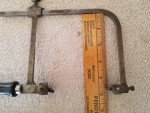 Vintage 4.5” Adjustable Length Jeweler's Saw