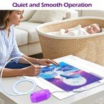 Diamond Art Painting Pen Kit with Accessories (Purple)