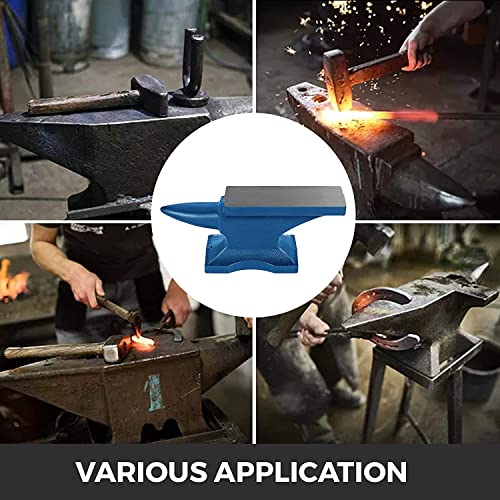 VEVOR Single Horn 24 lb Cast Iron Anvil