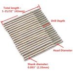 60-Piece Diamond Drill Bits Set for Jewelry