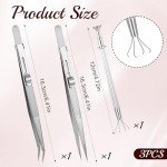 3-Piece Jewelry Piercing Ball Grabber Tool Set
