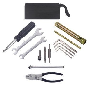 Compact European Bike Tool Kit for Repairs