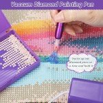 Adjustable Electric Diamond Painting Pen Kit (Purple)