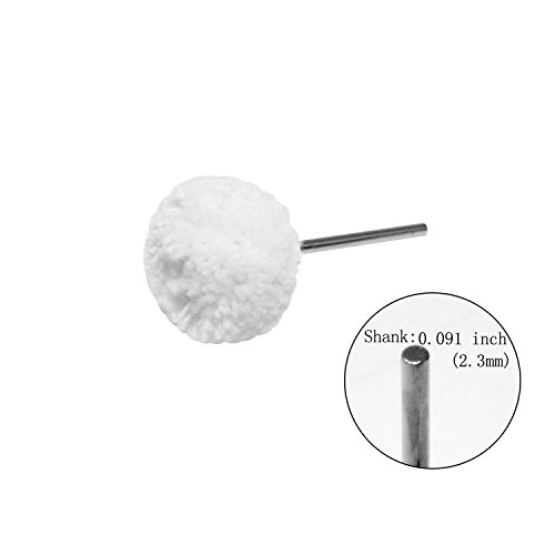 White Soft Polishing Wheel Buffing Ball for Goldsmithing