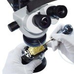 Jewelry Microscope with Ring Light & Adjustable Stand