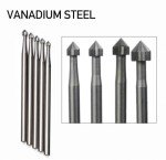 12-Piece Jewelry Carving Burr Set for Rotary Tools