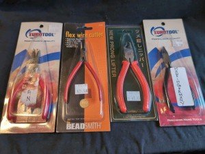 Set of 4 Precision Jewelry Making Pliers & Cutters