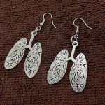 Science-Inspired Microscope Earrings for Women