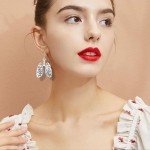 Science-Inspired Microscope Earrings for Women