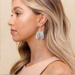 Science-Inspired Microscope Earrings for Women