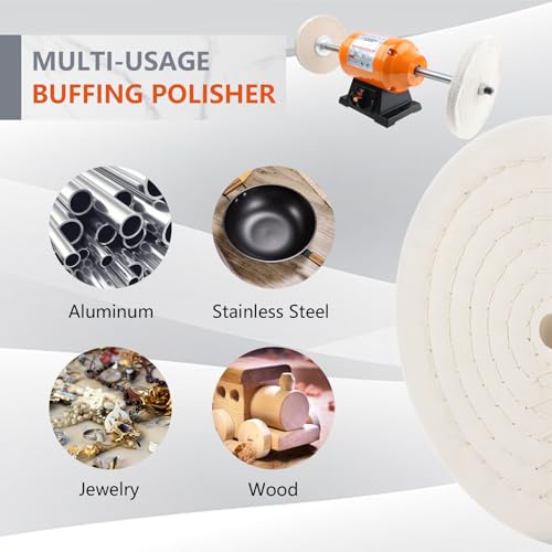 8 Inch Bench Buffer for Goldsmithing