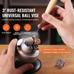 3" Ball Vise for Engraving and Setting