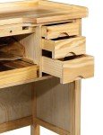 Heavy Duty Solid Wood Jeweler's Workbench