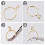 Wedding Ring Try-On Tool Set with Stone Holder