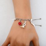 Forensic Charm Bracelet - DNA and Fingerprint Jewelry