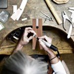 Wooden Bench Pin Clamp for Jewelry Making