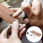 Wooden Bench Pin Clamp for Jewelry Making
