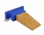 Jeweler's Bench Pin with Metal Mounting Holder