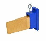 Jeweler's Bench Pin with Metal Mounting Holder