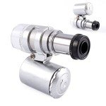 60X Portable Handheld Jewelry Magnifier with LED Light